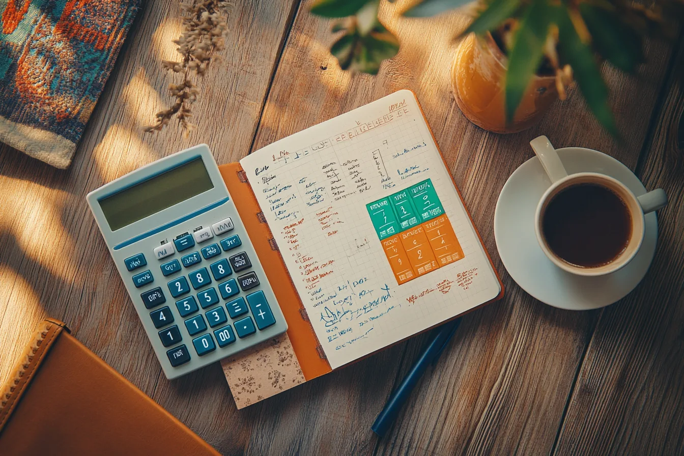 Organized budget journal